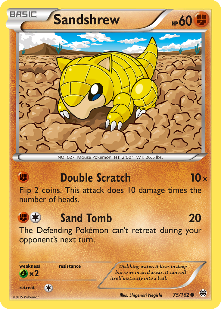 BREAKthrough Sandshrew #75/162